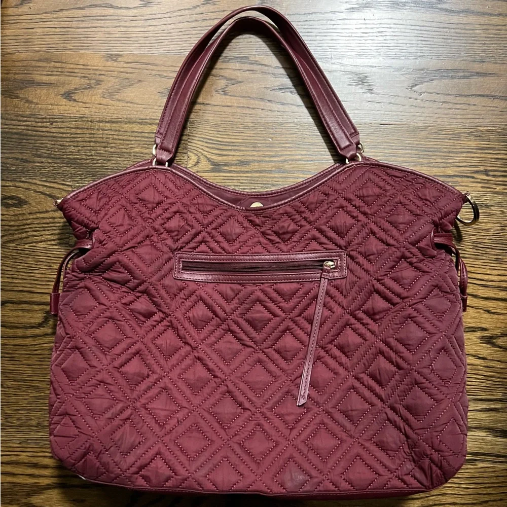 Tory Burch Quilted Slouchy Diaper Bag